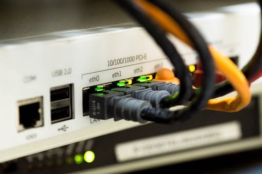 Computer networking in Abuja — a switch