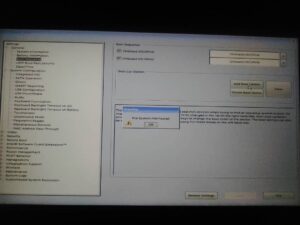 BIOS setting